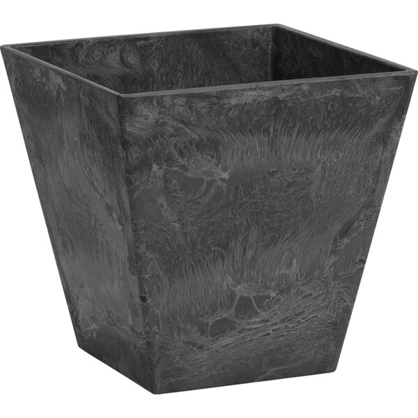 Book Publishing Co 8 in. Black Ella Square Planter GR2741066 - main